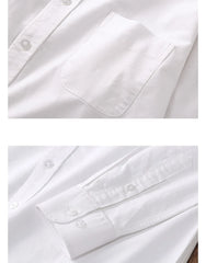 Classic fit fashion 100%Cotton long-sleeve shirt