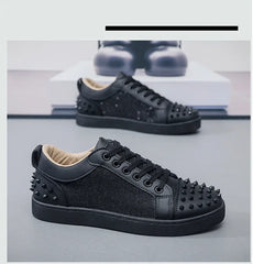 Leather Sneakers Shoes