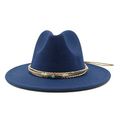 Wide Brimmed Jazz Hat Sombrero Hombre