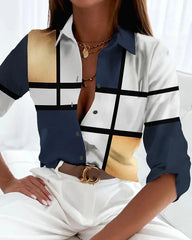 Elegant Temperament  Loose Shirt