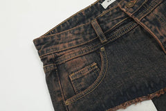 Baggy Pants Mens Y2k Jeans Cotton Casual Denim Trousers
